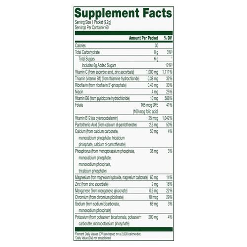 Simple Truth Effervescent Vitamin C Powder Packets Orange 1000mg Twin Pack 60 ct / 0.32 oz