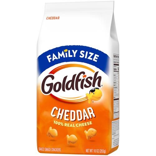 Goldfish Cheddar Cheese Crackers, 10 Oz Bag