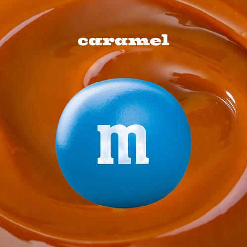 M&Ms Caramel Milk Chocolate Candy Bulk Pack, Party Size, 34 Oz Bag