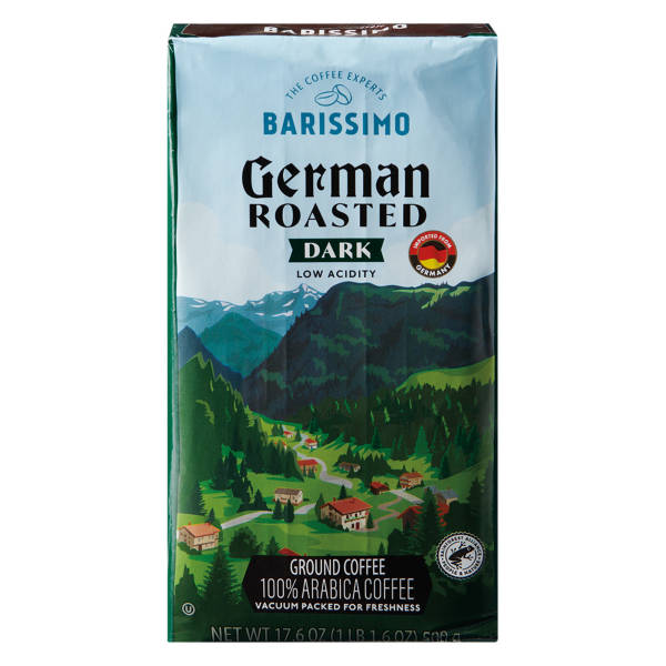 Barissimo German Dark Roasted Ground Coffee, 17.6 oz