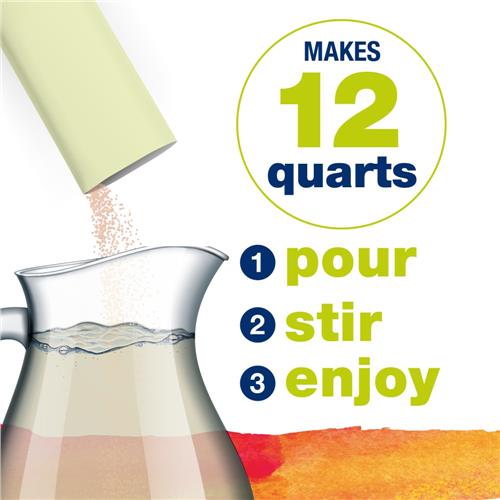 Kroger Zero Sugar Peach Mango Green Tea Pitcher Packs 6 ct / 0.39 oz