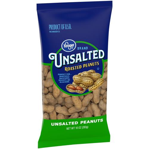 Kroger Unsalted In-Shell Peanuts 10 oz