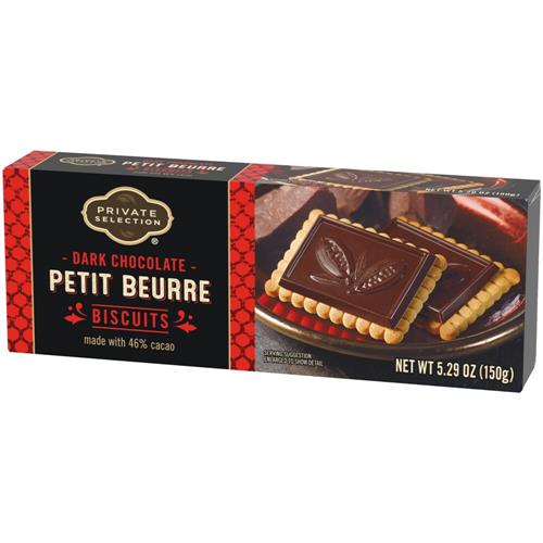 Private Selection Dark Chocolate Petit Beurre Biscuits 5.29 oz