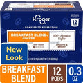Kroger Breakfast Blend Mild Roast Coffee Pods 12 ct