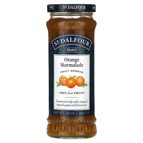 St Dalfour Orange Mermelade French Fruit Spread (10 Oz) | Artisanal Recipe | 100% From Fruit | No Synthetic Nitrates Or Nitrites | Naturally Sweetened
