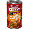 Campbells Chunky Soup, Chicken And Sausage Gumbo, 18.8 Oz Can
