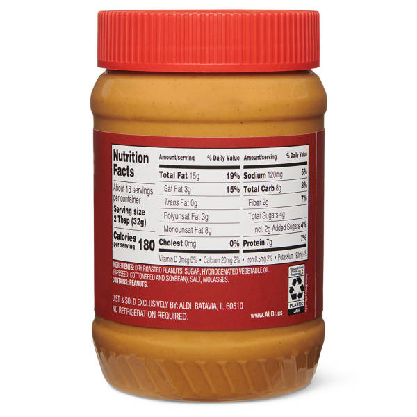Peanut Delight Creamy Peanut Butter, 18 oz
