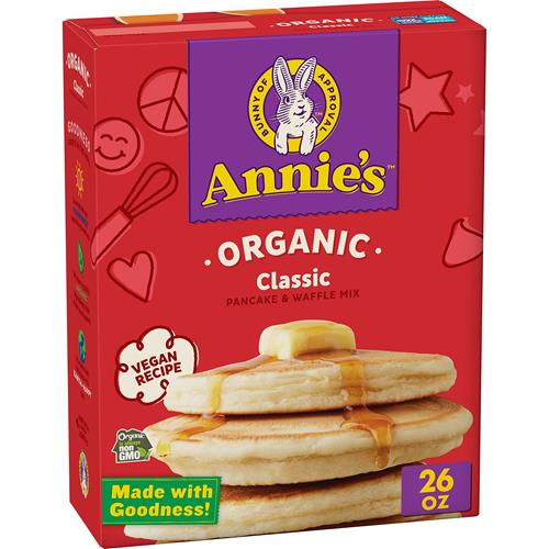 Annies Organic Classic Pancake And Waffle Mix, 26 Oz