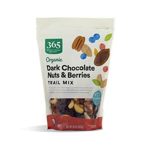 Whole Foods Market Organic Dark Chocolate Nuts & Berries Trail Mix, 10 Oz