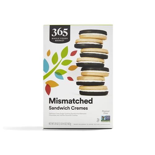 Whole Foods Market, Mismatched Sandwich Cremes, 20 Oz
