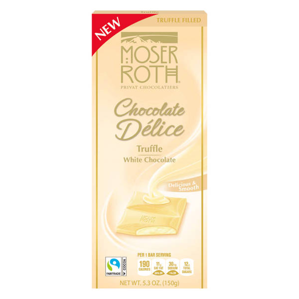 Moser Roth White Chocolate Truffle - 5.3 oz