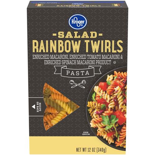 Kroger Salad Rainbow Twirls Pasta 12 oz