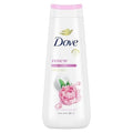 Dove Body Wash Renew Peony & Rose Oil For 24Hr Lotion-Soft Skin Moisturizing Skin Cleanser With No Sulfates No Parabens 20 Oz