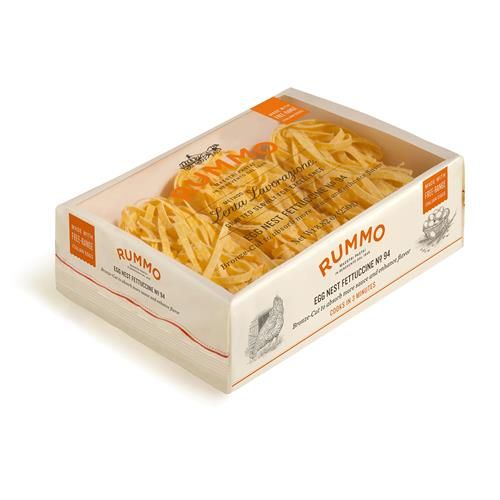 Rummo Fettuccine Pasta N.94 - Fettuccine Pasta Noodles, Dry Pasta, Curly Noodles, Egg Noodles, Italian Pasta - 8.82 Ounce (Pack Of 1)