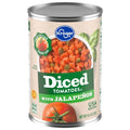 Kroger Petite Diced Tomatoes with Green Chilies 14.5 oz