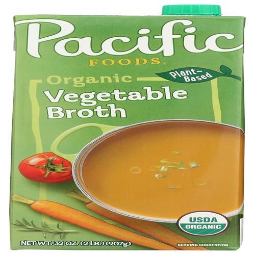 Pacific Natural Foods Organic Vegetable Broth (1 X 32 Fl Oz)