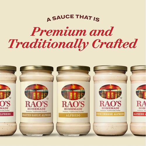 Raos Homemade Alfredo Arrabbiata Sauce, 15 Oz, Pasta Sauce, Premium Quality Blend Of Parmesan & Romano Cheese, Rich And Creamy With A Kick Of Heat