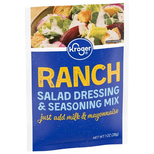 Kroger Ranch Salad Dressing & Seasoning Mix Packet 1 oz