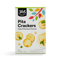 Whole Foods Market, Cracker Pita Parmesan & Garlic, 5 Ounce