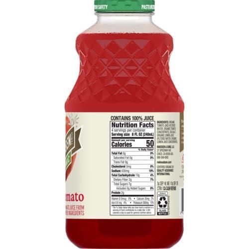 R.W. Knudsen Organic Tomato Juice, 32 Ounces (Packaging May Vary)