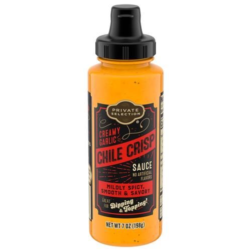 Private Selection Creamy Garlic Chile Crisp Sauce 7 oz