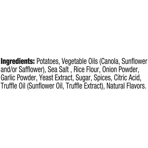 Kettle Brand Potato Chips, Krinkle Cut Truffle And Sea Salt, 7.5 Oz