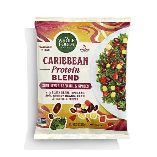 Whole Foods Market, Caribbean Style Vegetable Protein Blend, 12 Ounce
