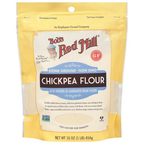 Bobs Red Mill Chickpea Flour, 16Oz (Pack Of 1) - Non Gmo, Gluten Free, Vegan, Keto Friendly Friendly, Kosher