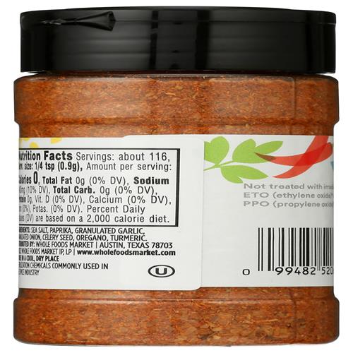 Whole Foods Market Salt Blend Seasoning, 3.67 Ounce
