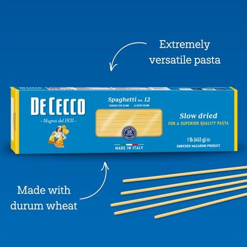 De Cecco Spaghetti Pasta, 16 Oz