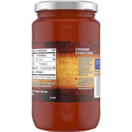 Kroger Spicy Red Pepper Pizza Sauce 14 oz