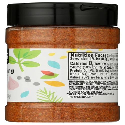 Whole Foods Market Salt Blend Seasoning, 3.67 Ounce