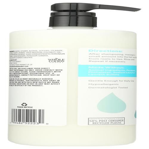 Whole Foods Market, Conditioner, Fragrance-Free, 32 Fl Oz