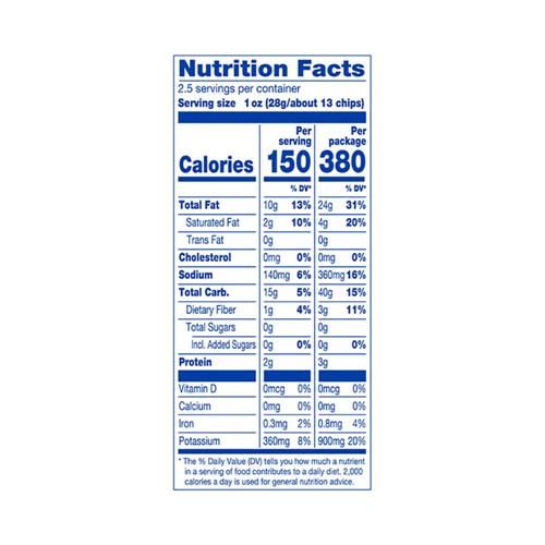 Kroger Wavy Original Potato Chips 2.5 oz
