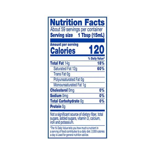 Kroger Pure Refined Coconut Oil 30 fl oz