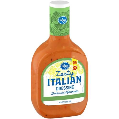 Kroger Zesty Italian Salad Dressing 36 fl oz