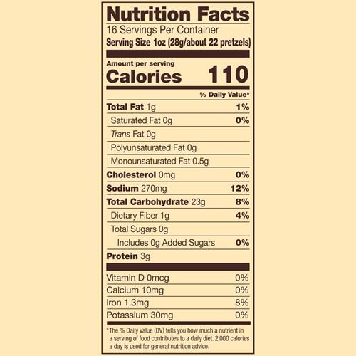 Snyders Of Hanover Pretzel Snaps, Family Size, 16 Oz Bag