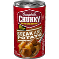 Campbell’S Chunky Soup, Steak And Potato Soup, 18.8 Ounce Can