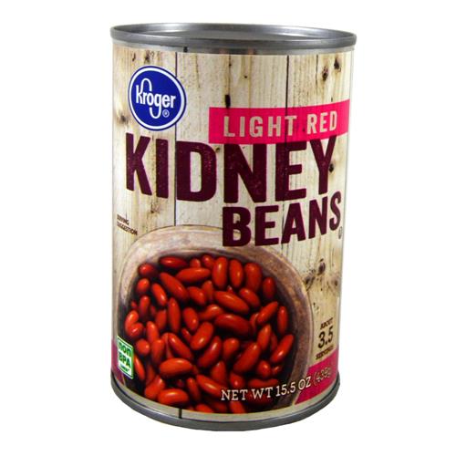 Kroger Light Red Kidney Beans 15.5 oz