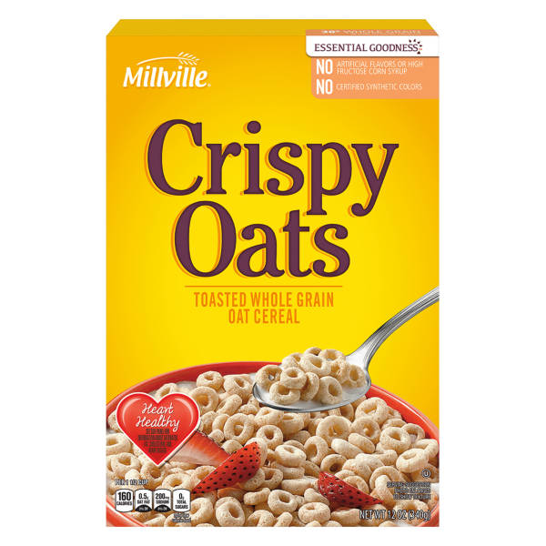 Millville Crispy Oats Cereal, 12 oz