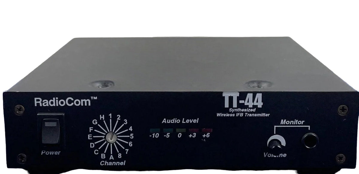 Telex Radiocom TT-44 16 Channel Synthesized Wireless IFB Transmitter 71219000 (UNTESTED)