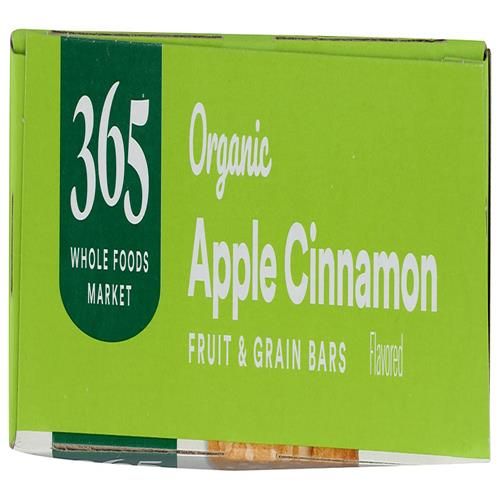 Whole Foods Market Organic Apple Cereal Bar 6 Count, 7.8 Ounce