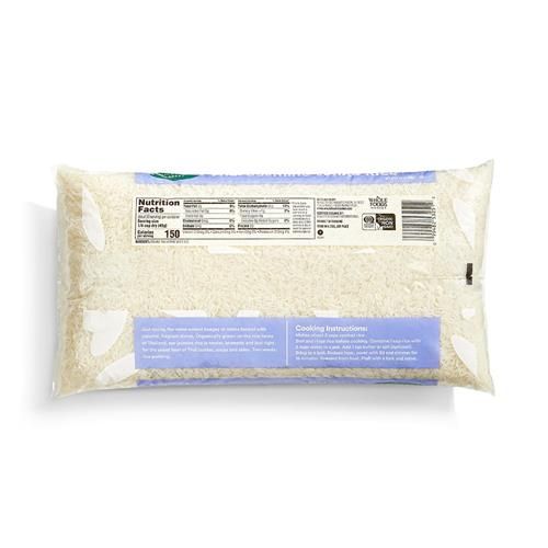 Whole Foods Market Organic Jasmine Rice, 5 Pound, 80 Ounce