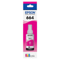 New, Pre-Owned - Epson 664 Ultra High-Yield Magenta Ink Bottle, T664320-S