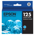 New, Pre-Owned - Epson 125 Cyan Ink Cartridge