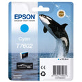 New, Pre-Owned - Epson Whale T7602 Cyan Ink Cartridge