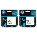 New, Pre-Owned - HP 95 (C8766WN) Tri-Color Ink Cartridge-Combo Pack