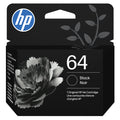 New, Pre-Owned - HP 64 (N9J90AN) Black Ink Cartridge