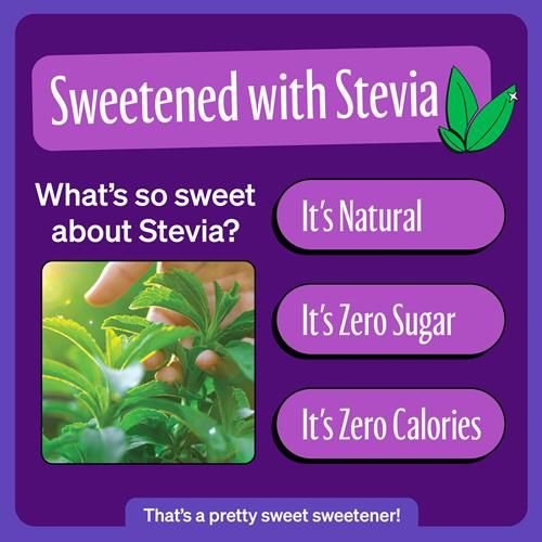 Zevia Grape Zero Calorie Soda, 12 Fl Oz Cans, 6 Pack