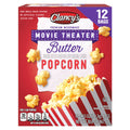 Clancy's Movie Theater  Butter Microwave Popcorn, 12 count